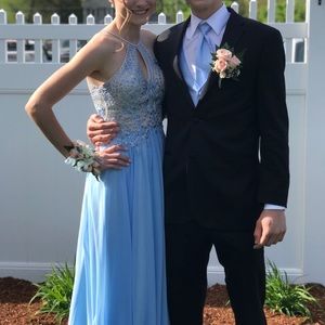 Light Blue Prom Dress